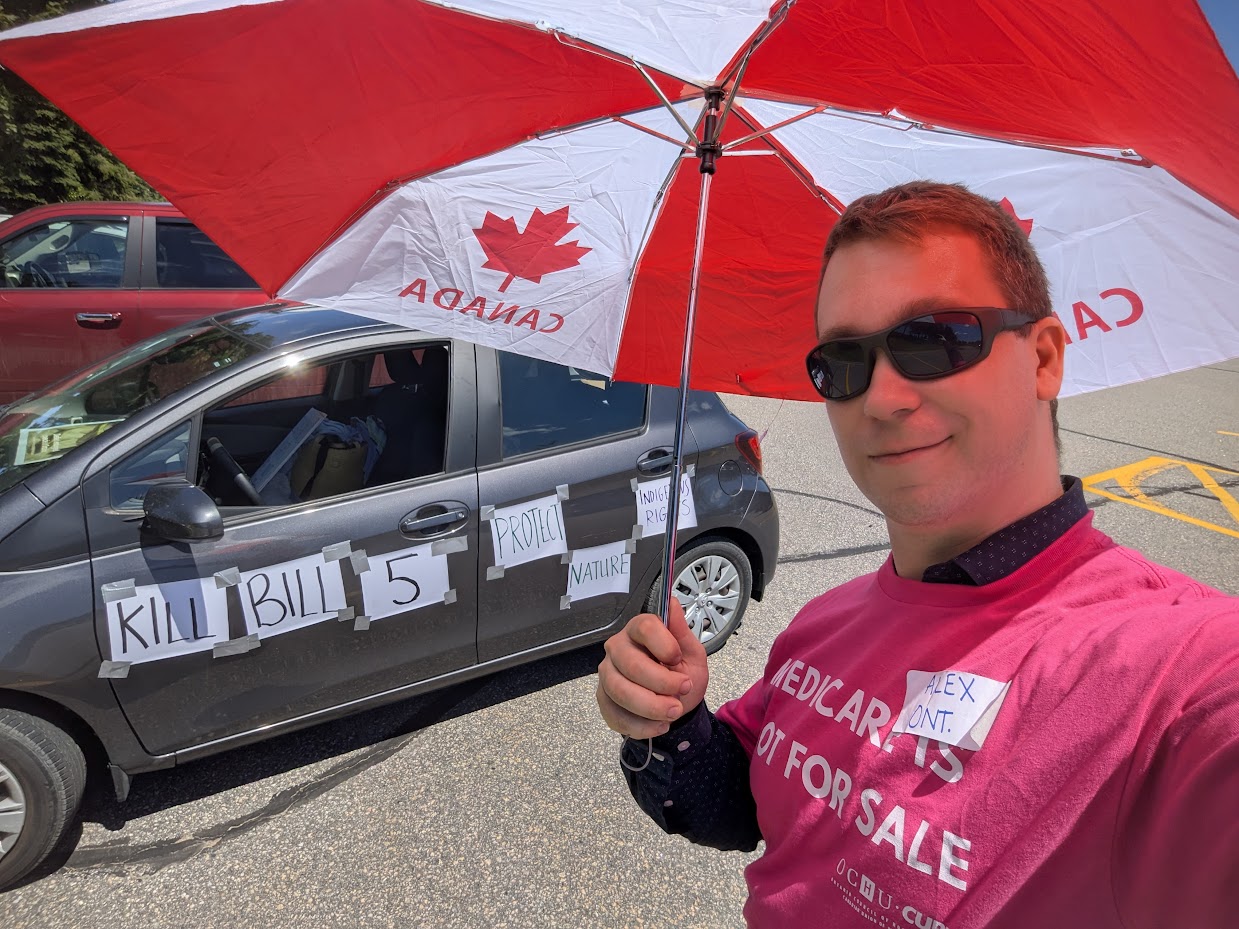 Canvassing with residents